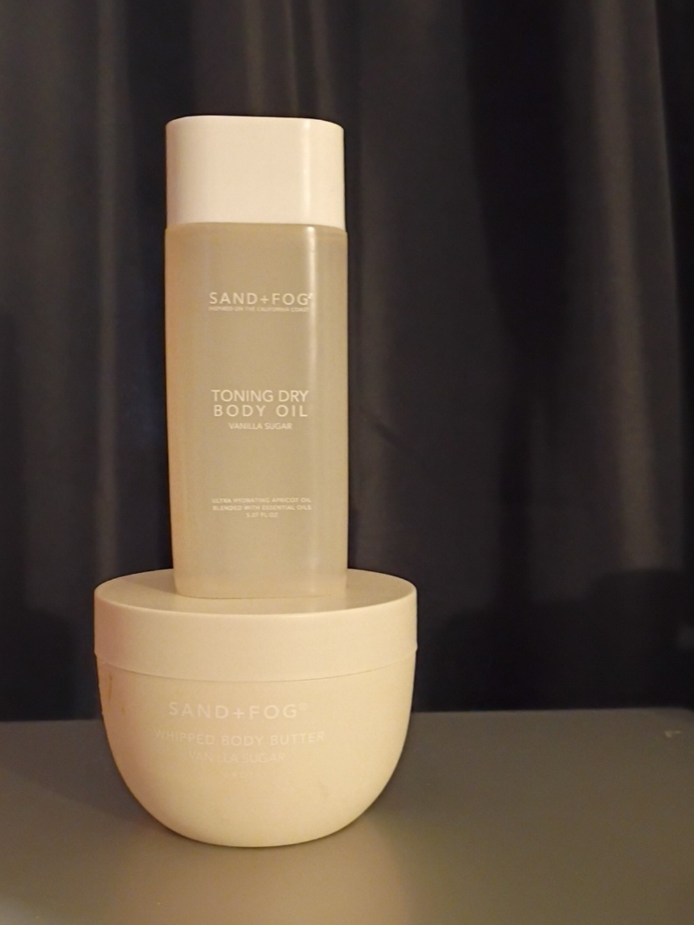 Vanilla Sugar Toning Dry Body Oil &:Body Butter Duo